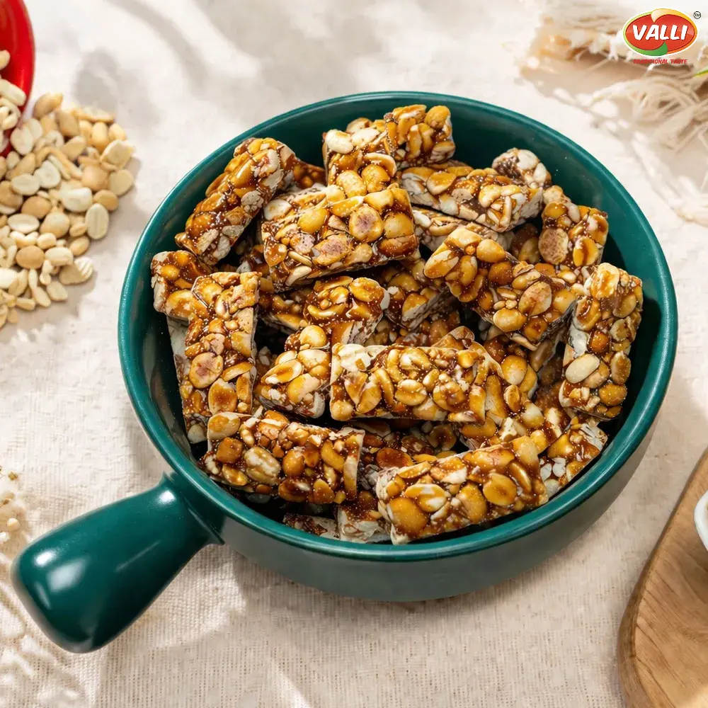 Peanut chikki Bites