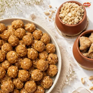 Fine Chocolate Peanut Chikki Balls