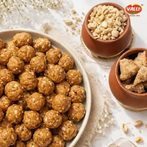 Fine Peanut Chikki Balls