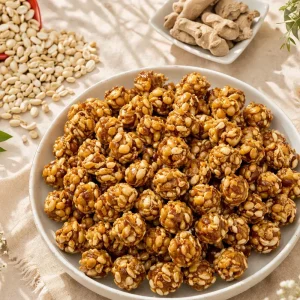 Sukku Peanut Chikki Balls