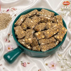 White Sesame Chikki Bites