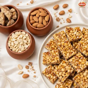 Almond Peanut Chikki