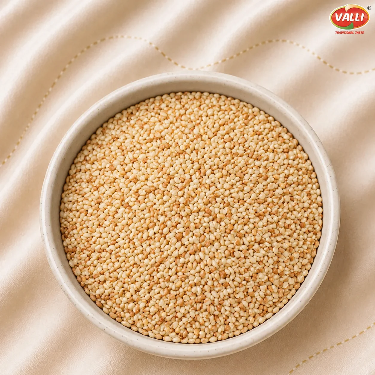 roseted white sesame